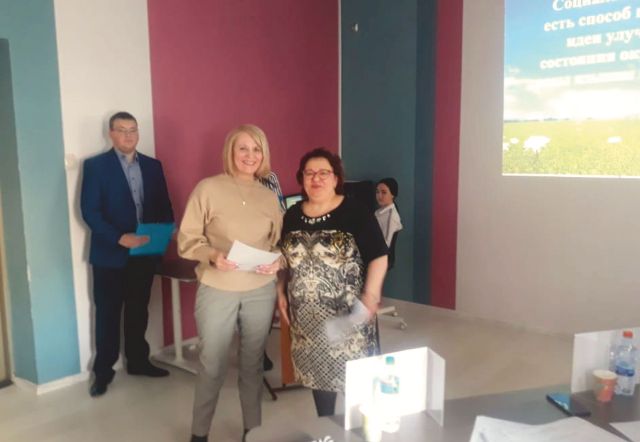 Специалист АКЦПБ со СПИДом приняла участие в подведении итогов конкурса социальных проектов
