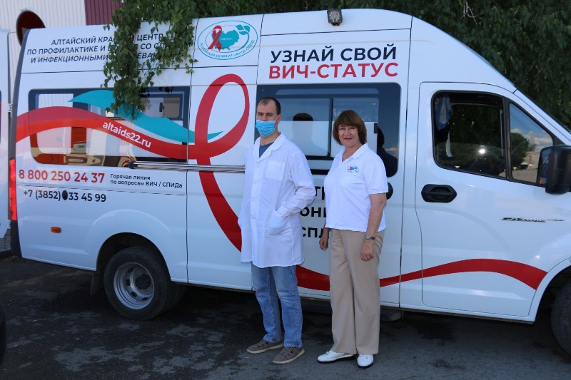 В Рубцовске и прилегающих сельских районах состоялись мероприятия по выездному экспресс-тестированию на ВИЧ