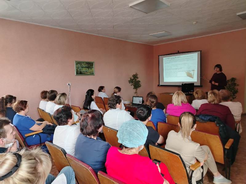 В КГБУЗ «Рубцовская ЦРБ» прошел семинар по профилактике ВИЧ-инфекции для медицинского персонала