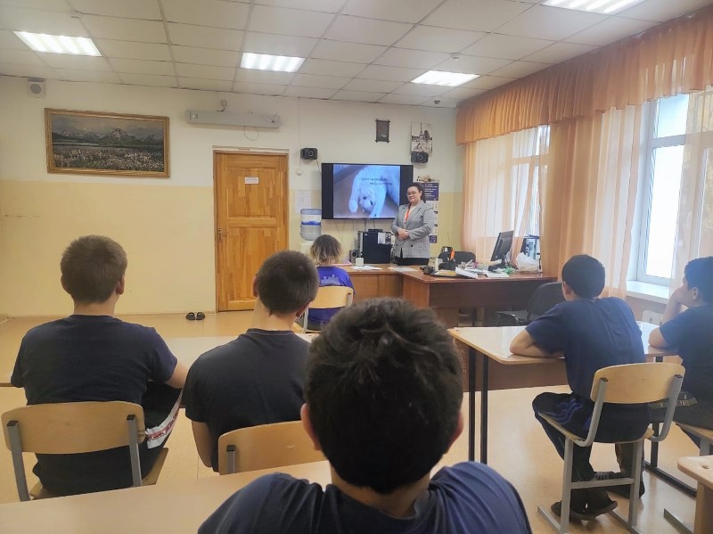 Воспитанники центра временного содержания «разрушили» мифы о ВИЧ-инфекции